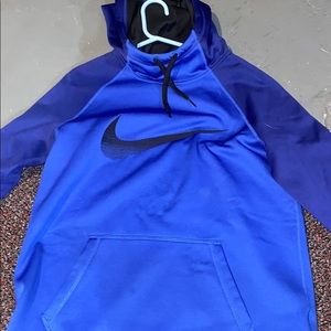 Blue Nike hoodie